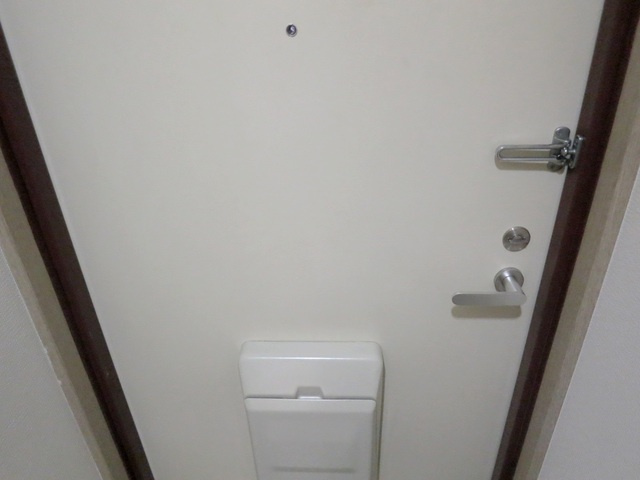 グレースリセのセキュリティ|ドアガード付きの玄関ドアです♪