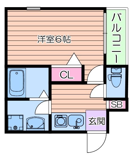 ウィンドベル平野本町の間取り