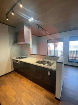 【キッチン】 | 泉大津市二田町１丁目貸家