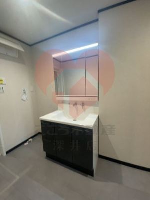 【洗面所】 | 泉大津市二田町１丁目貸家