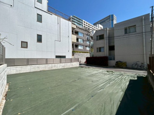 港区高輪4丁目　建築条件なし土地の画像