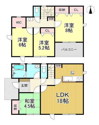 常滑市小倉町8丁目　全3棟　1号棟の前面道路含む現地写真|長期優良住宅☆