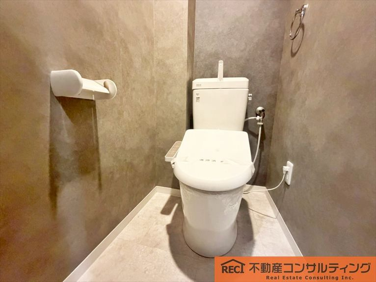 甲子園口ビューハイツ一号棟（北棟）のトイレ