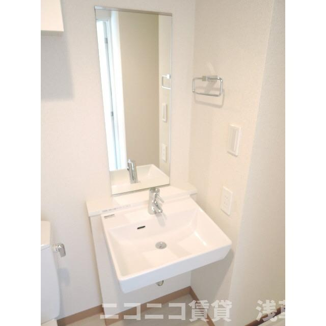 プレール・ドゥーク東京EASTⅤの洗面所