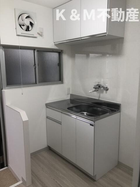 コーポラス旭のキッチン|使いやすいキッチンです