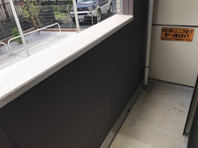 アレグラールN　Ⅱのバルコニー