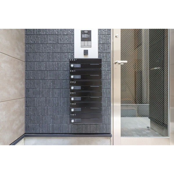 桜ハーモニーテラスのエントランス