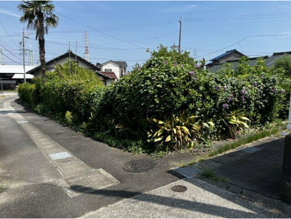 知多郡武豊町字山起　売り土地の外観