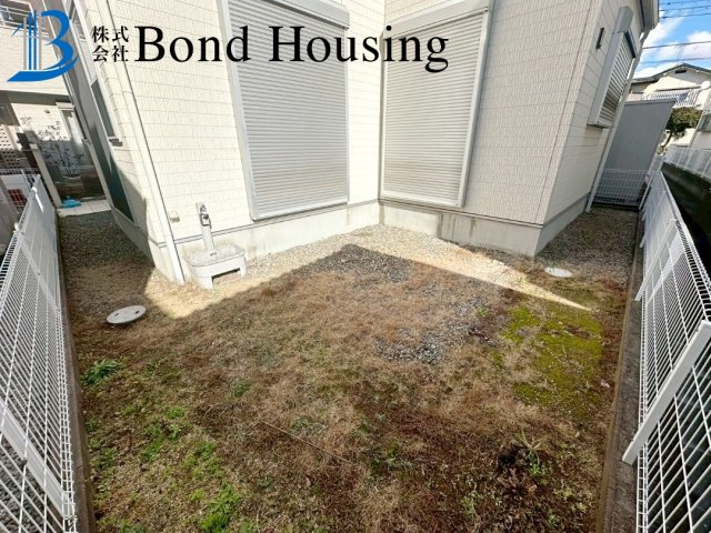 LDK床暖房付き　リフォ済み　魚住町清水　良質戸建の庭