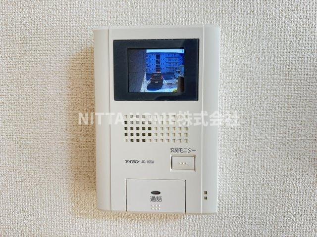 アルバローザのセキュリティ|ＴＶインターホン付きで女性の方にも安心です◎