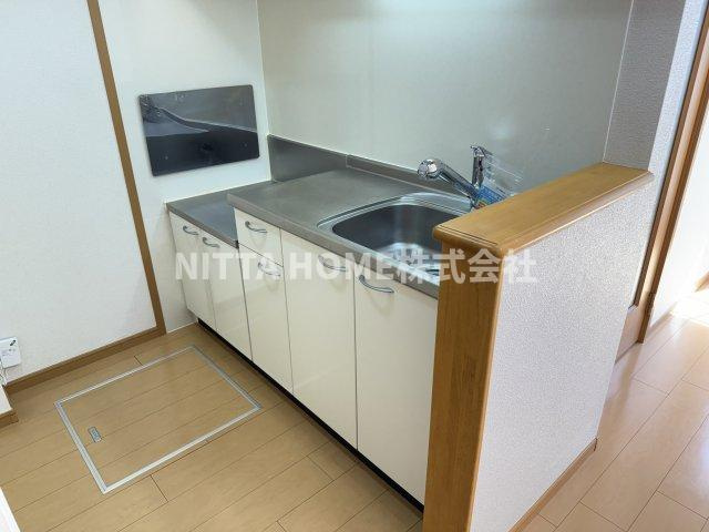 アルバローザのキッチン|ガスコンロ対応のキッチン◆