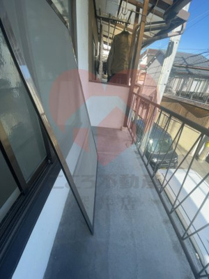 【バルコニー】 | 松原市天美南２丁目貸家