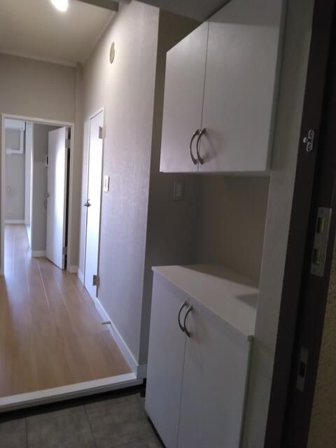 業平橋住宅の玄関