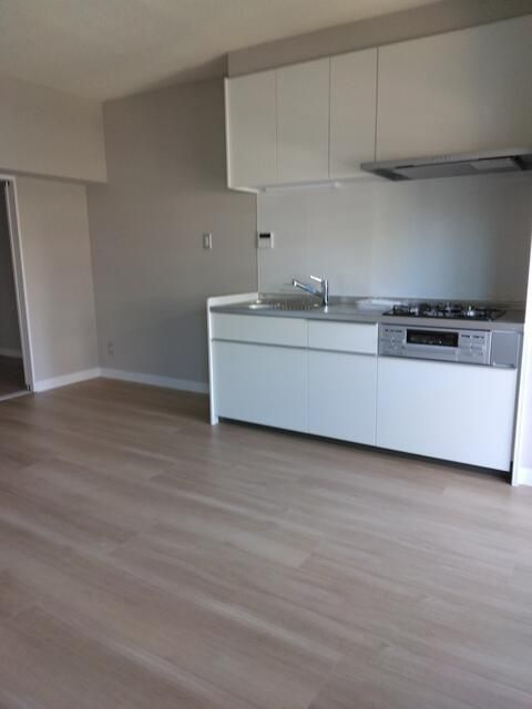 業平橋住宅のキッチン