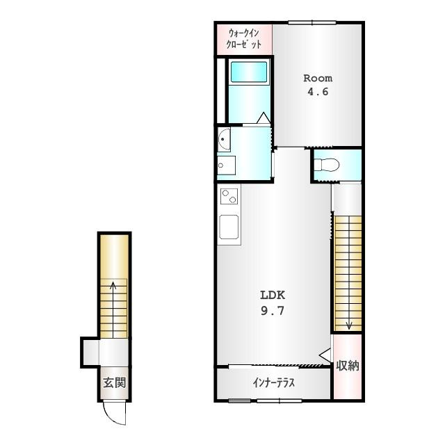 リアン・Ⅲの間取り|当社、チルホームのHPもご覧ください(^^)/物件情報多数♪