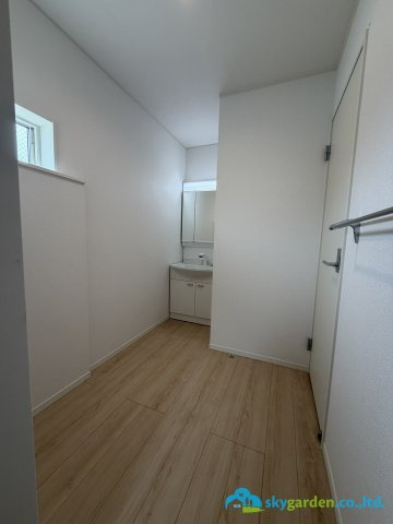 平塚市山下第14　新築戸建　全1棟1号棟の脱衣所