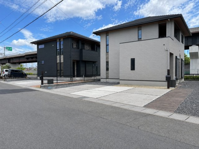 タマタウン　大垣市中曽根町（静里小）　全4区画分譲の外観|「現地（2026年4月27日）撮影」　
■全体写真　
■ヤマダ不動産　株式会社リライフ　