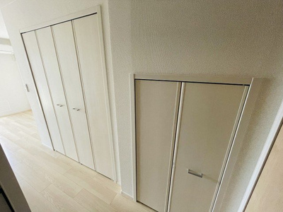 【収納】 | アネモスヒルズ姫路Ⅱ | 大きなスペースがあり、収納には困りません