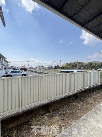 パークヒル　B棟の庭