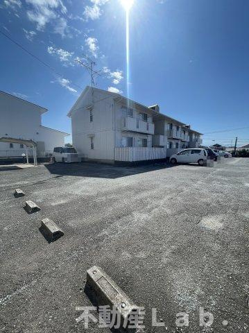 パークヒル　B棟の駐車場