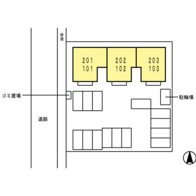 【区画図】 | レインボーＭ 