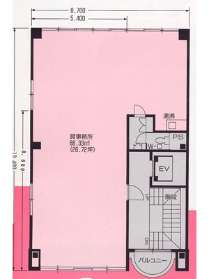 ＤＡＩＯビルの間取り