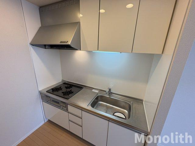 グリーンルーフのキッチン