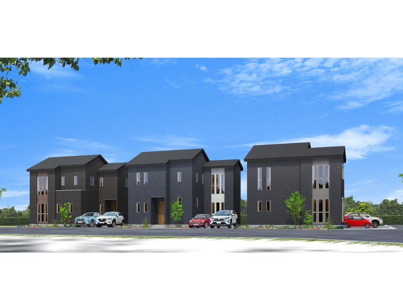 タマタウン江並　②号地の外観パース