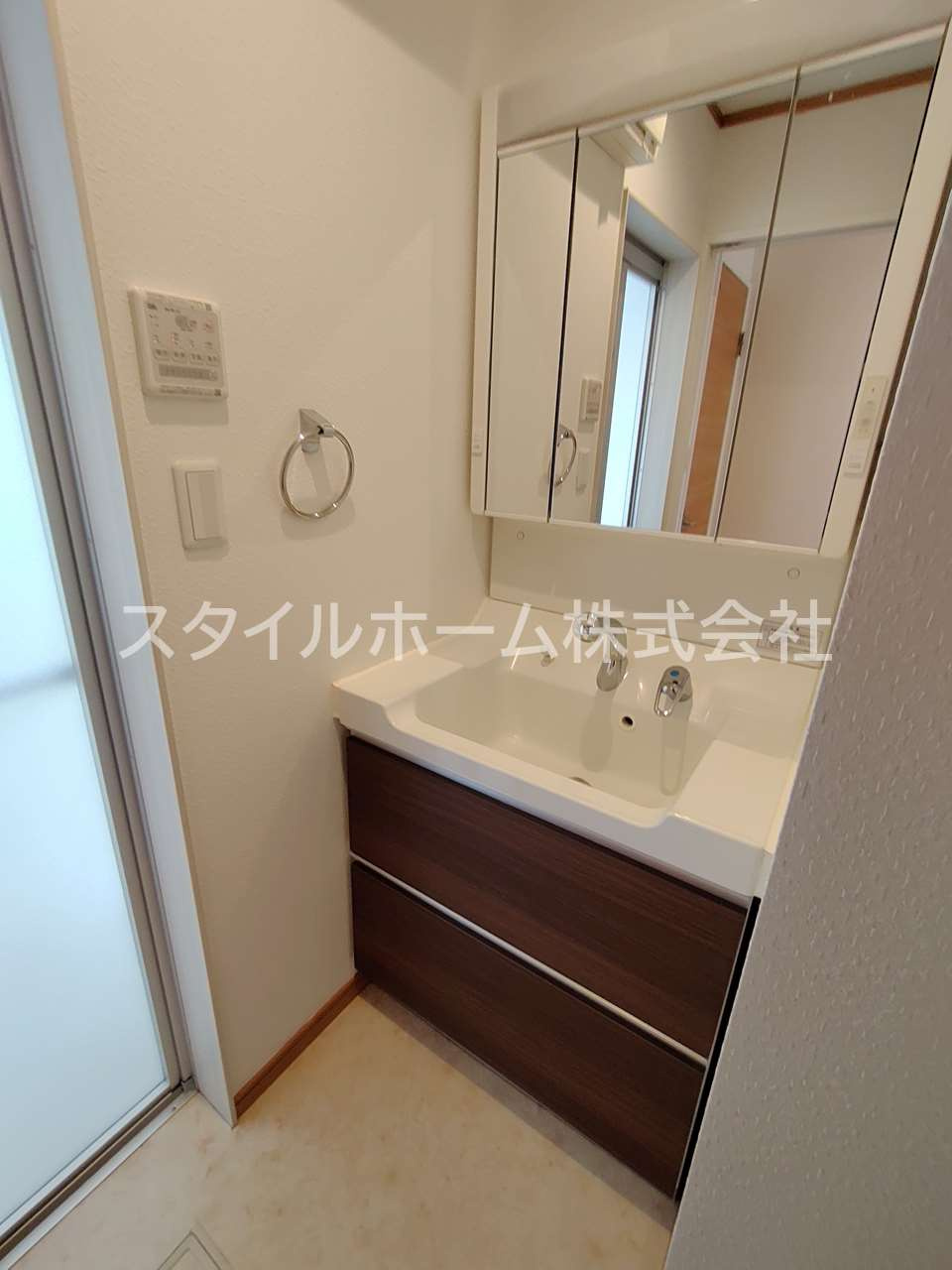 サウシア　Aの洗面所