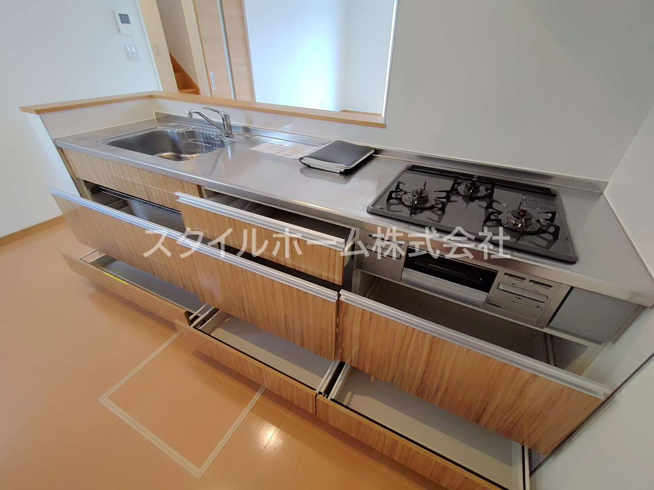 サウシア　Aのキッチン