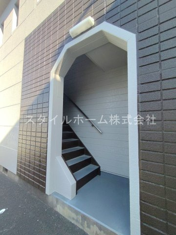 ハイツきたじまのエントランス