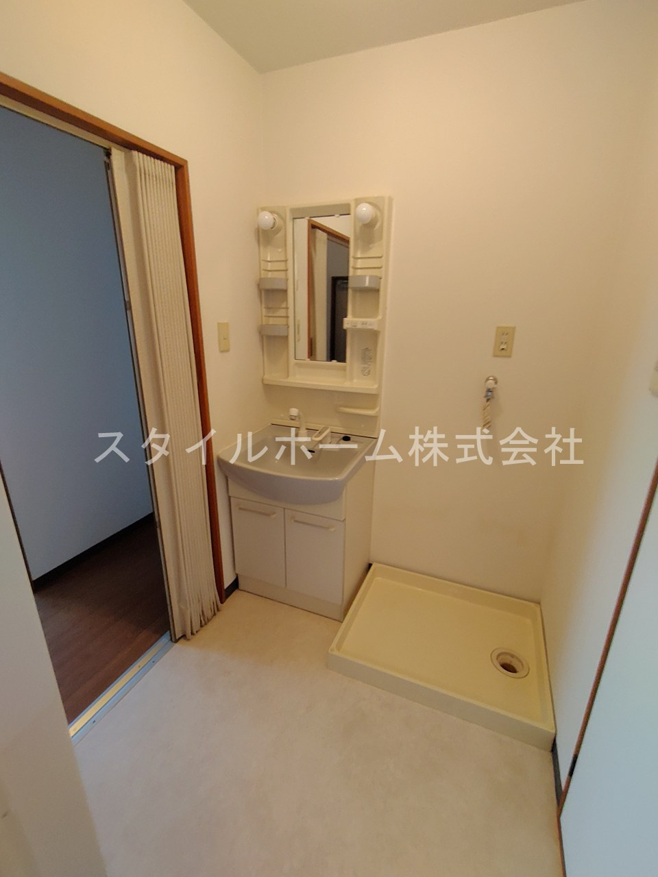 ハイツきたじまの洗面所