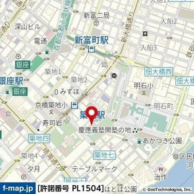 【地図】 | プライムステイ築地