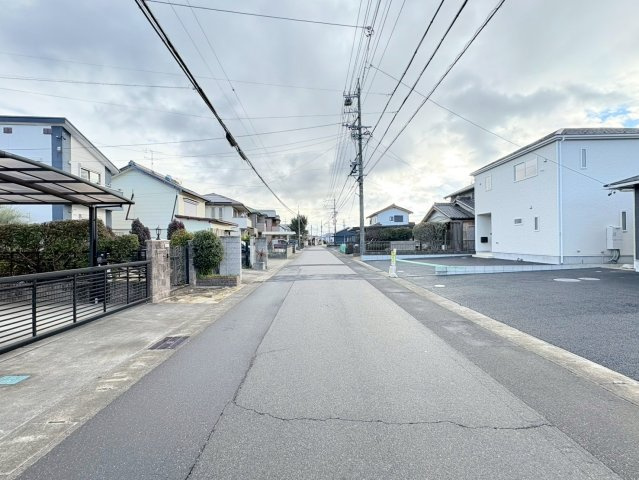 クワイエ　江南市勝佐町第1　全2区画分譲の前面道路含む現地写真|■前面道路　■ヤマダ不動産　株式会社リライフ　
■夢のマイホーム購入をフルサポートします！