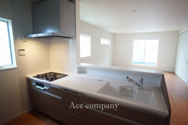 【キッチン】 | 八尾市渋川町7丁目 | 【食洗機付きのシステムキッチン☆3口ガスコンロ☆】