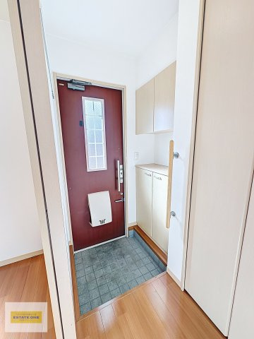 コウジィーコートの玄関