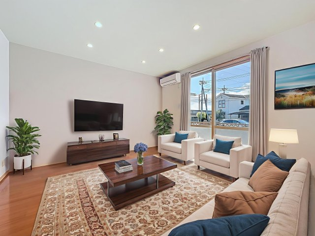 コウジィーコートの居間・リビング