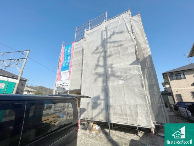 東近江市小脇町　第5期　新築一戸建ての外観|現在建築中！落ち着いた街並みで新生活を始めることが出来そう！周辺の物件も併せてご紹介させて頂きます！