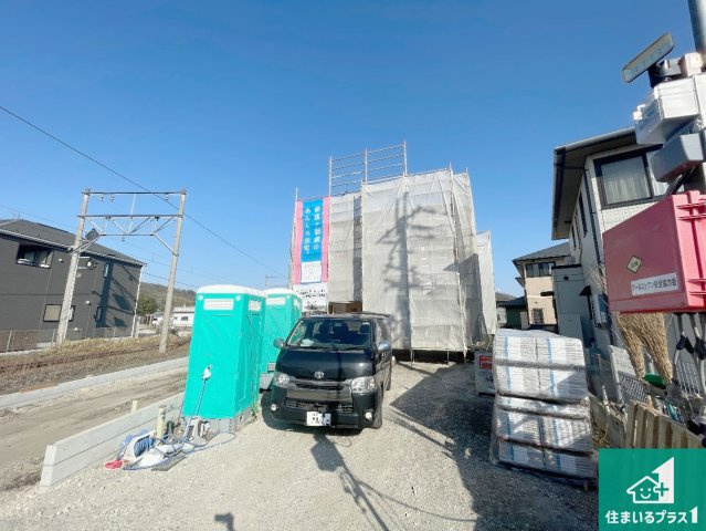 東近江市小脇町　第5期　新築一戸建ての外観|現在建築中！落ち着いた街並みで新生活を始めることが出来そう！周辺の物件も併せてご紹介させて頂きます！