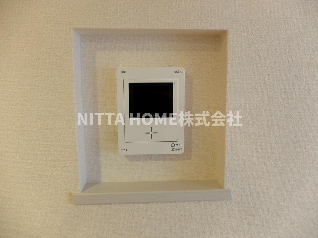 キャトルセゾンのセキュリティ|防犯対策にも◎カメラ付きインターホンです！