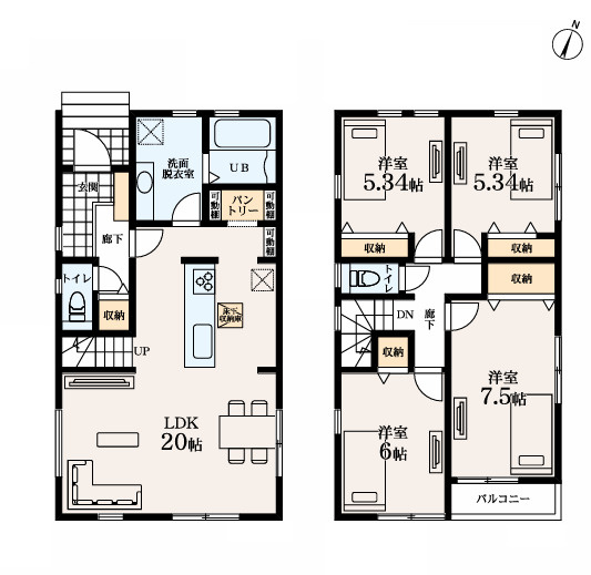 藤沢市石川５丁目第4　新築戸建　全１棟の外観