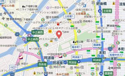 【地図】 | プレジール京町堀