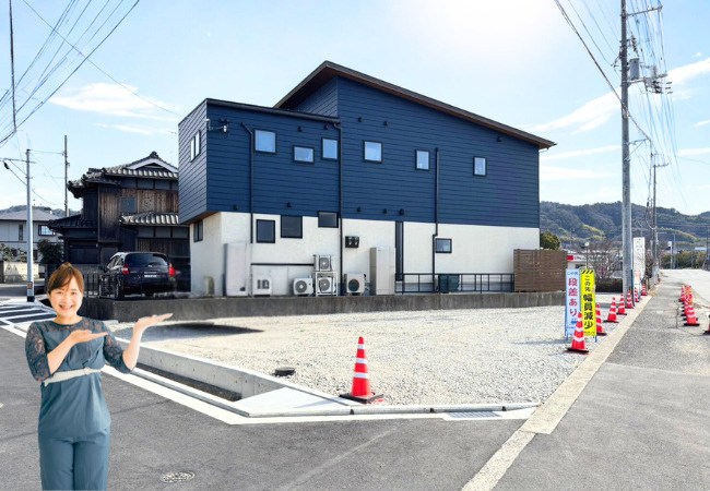 ハーモニータウン米湊　5期2号地　伊予市米湊の分譲地(建物セットプランあり）