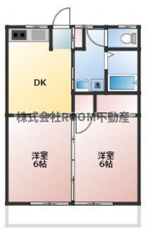 ガーデンR8の間取り