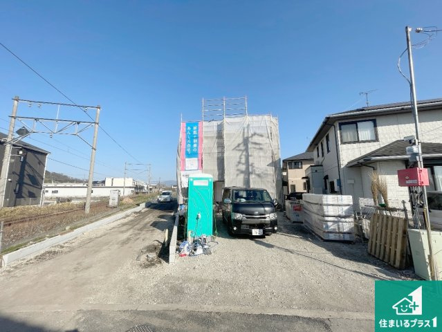 東近江市小脇町　第5期　新築一戸建ての外観|現在の進捗状況です！順調に作業進行中、完成が待ち遠しいです！詳細の間取り等、お気軽にお問い合わせください！