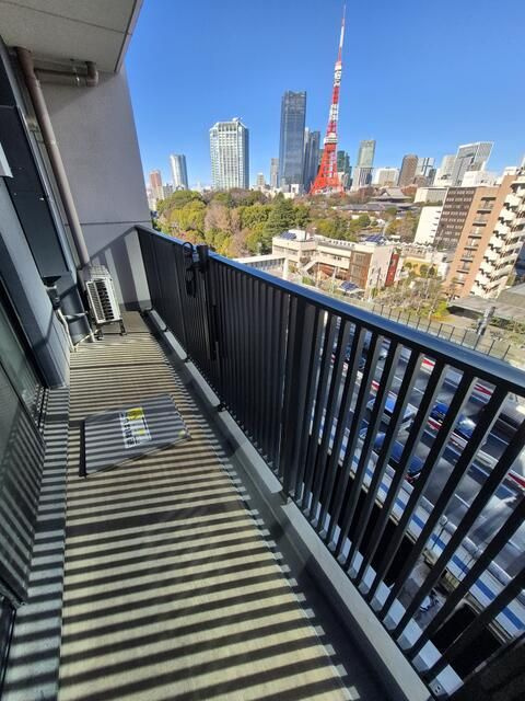 ザ・パークワンズ芝公園のバルコニー