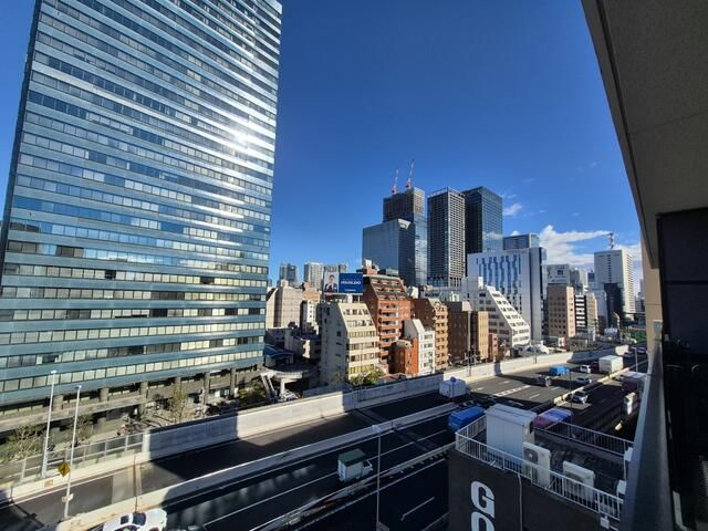 ザ・パークワンズ芝公園のバルコニー