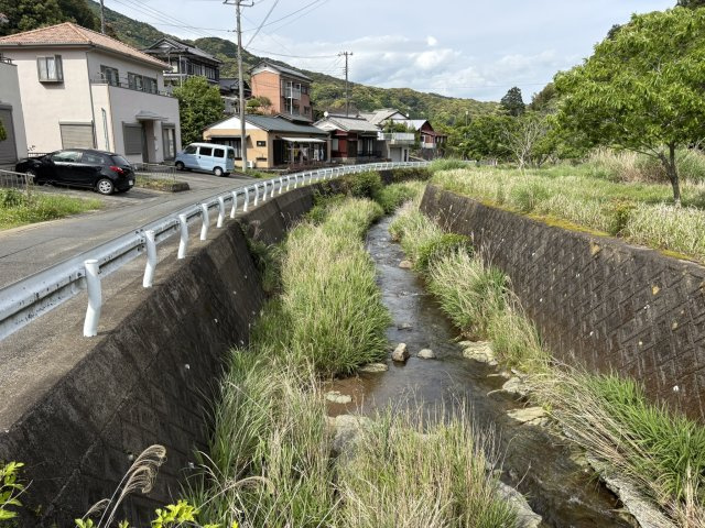 下田市　横川の周辺