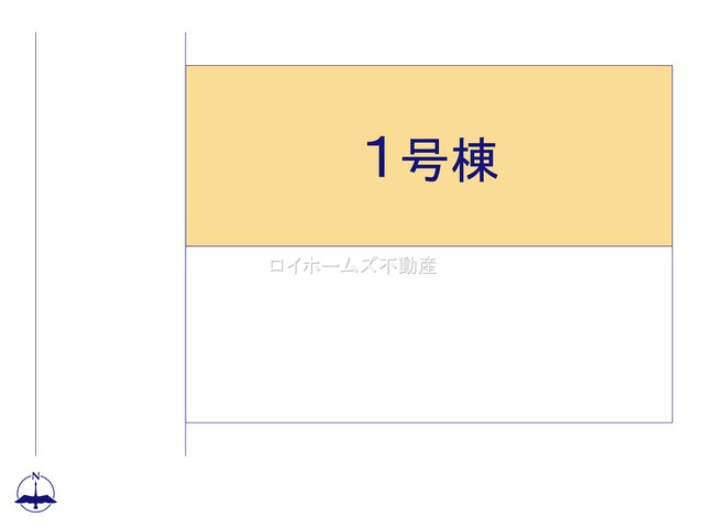 【区画図】 | 名古屋市西区花原町112『仲介料無料』新築戸建て | 1号棟