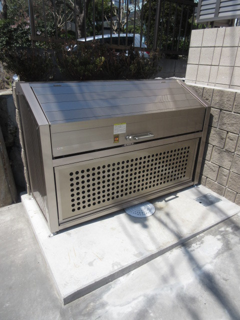 パルフェ鵠沼Ｂのその他共用部分|敷地内専用ゴミストッカー